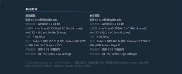 《英雄联盟》衍生游戏！《聚点危机：英雄联盟外传》开售：GTX 460爽玩(图2)